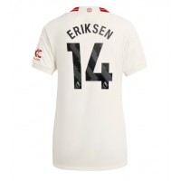 Koszulka piłkarska Manchester United Christian Eriksen #14 Strój Trzeci dla kobiety 2023-24 tanio Krótki Rękaw